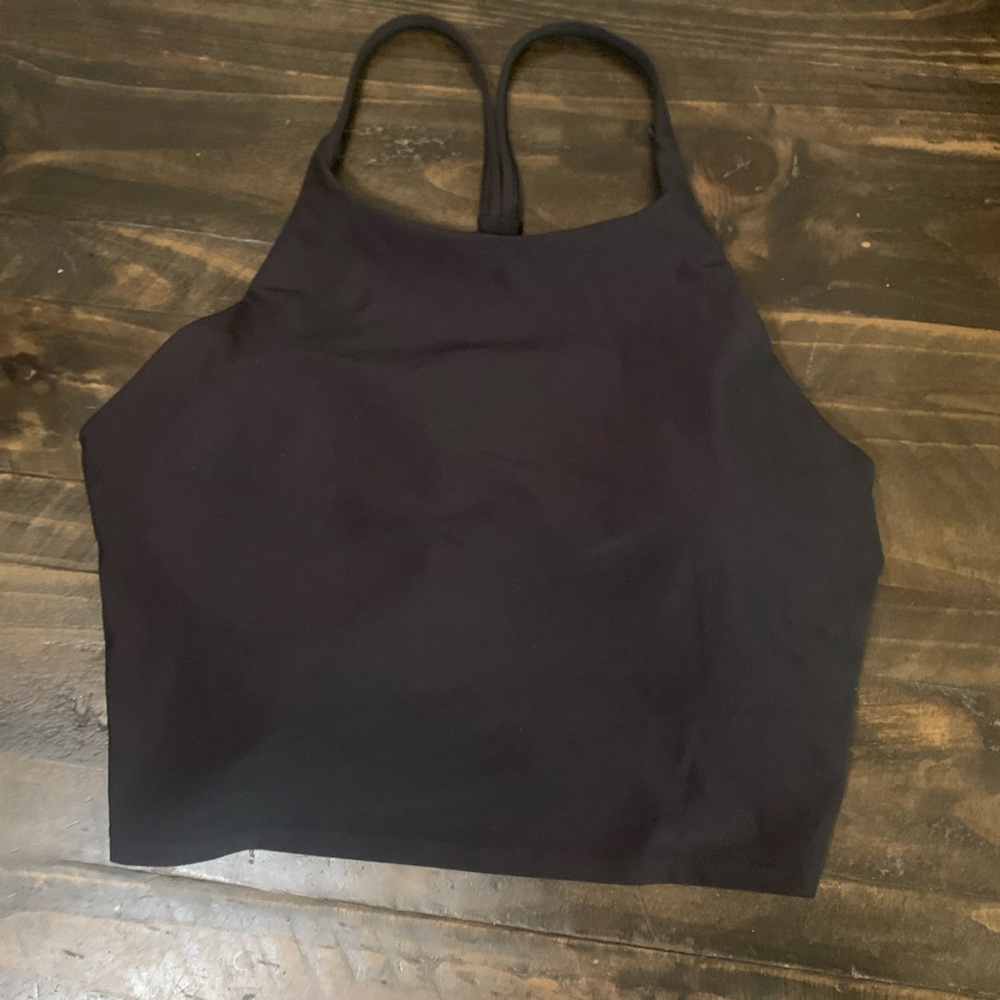 Black tank top